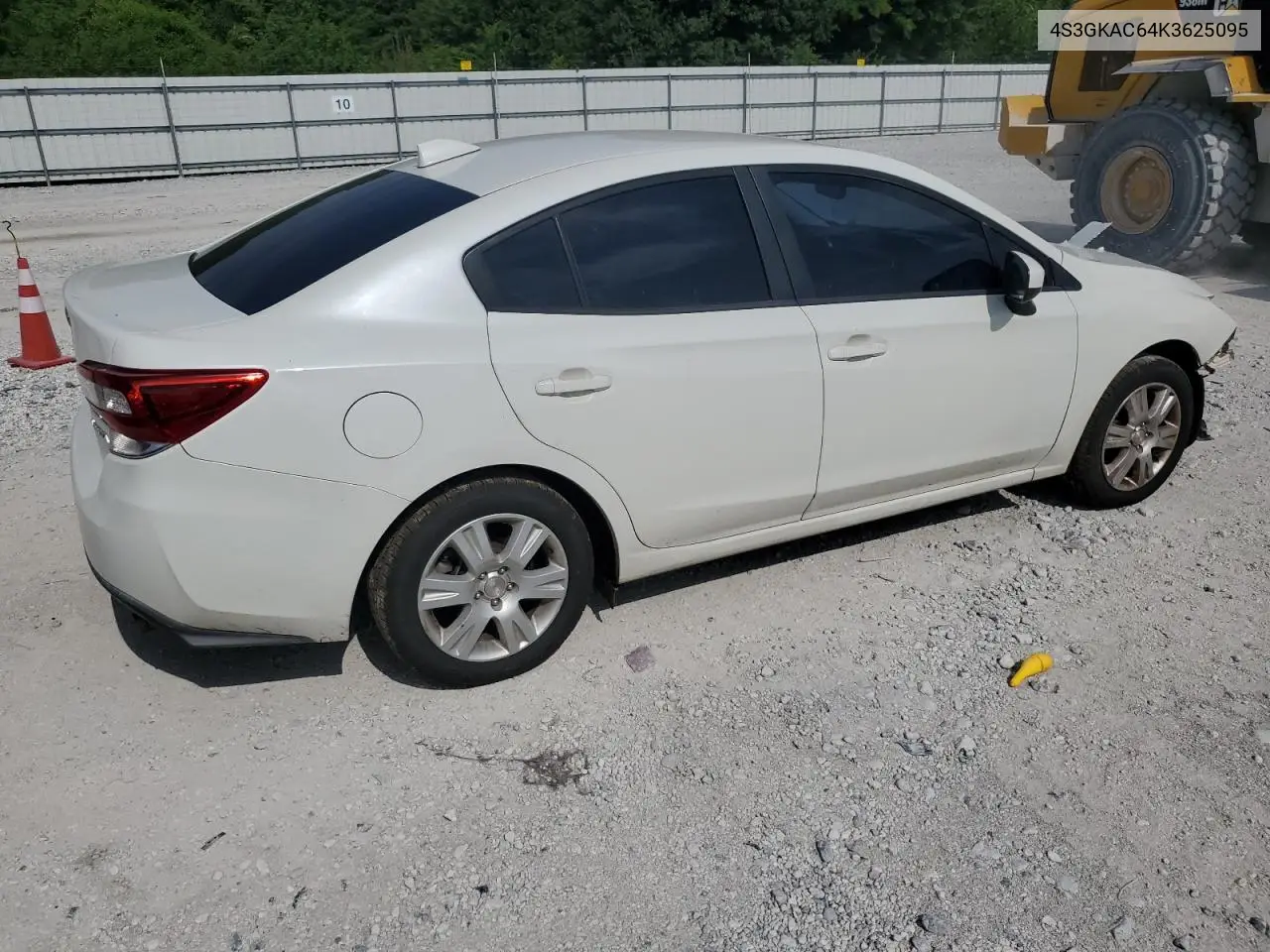 2019 Subaru Impreza Premium VIN: 4S3GKAC64K3625095 Lot: 62401465