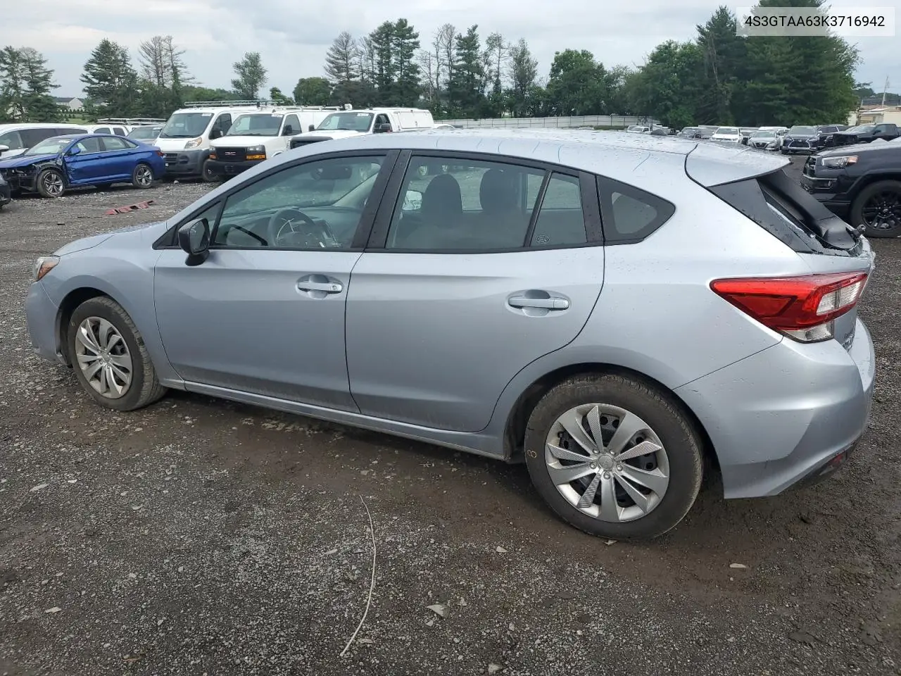 2019 Subaru Impreza VIN: 4S3GTAA63K3716942 Lot: 62779335