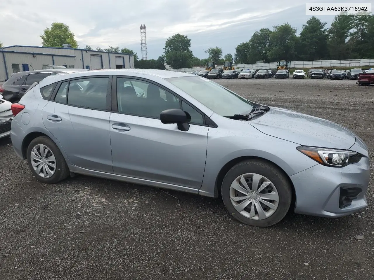2019 Subaru Impreza VIN: 4S3GTAA63K3716942 Lot: 62779335