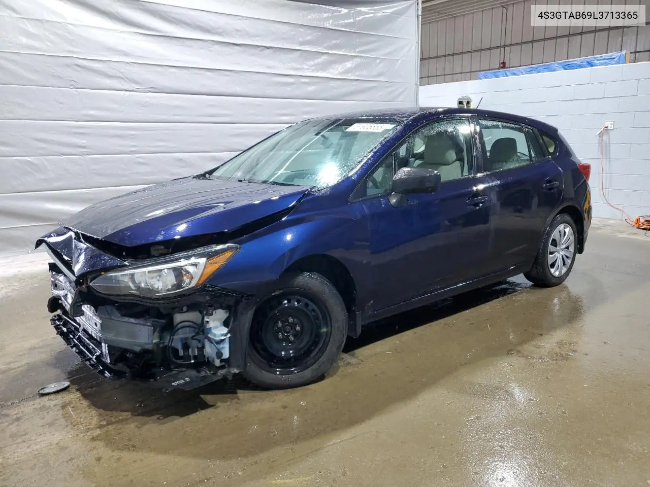 2020 Subaru Impreza VIN: 4S3GTAB69L3713365 Lot: 51605555