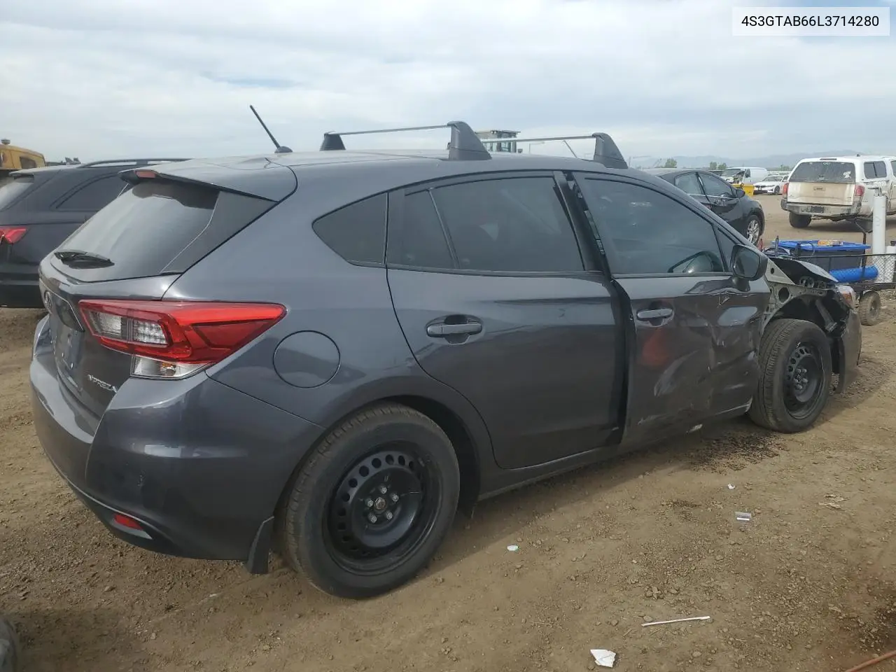2020 Subaru Impreza VIN: 4S3GTAB66L3714280 Lot: 56336175