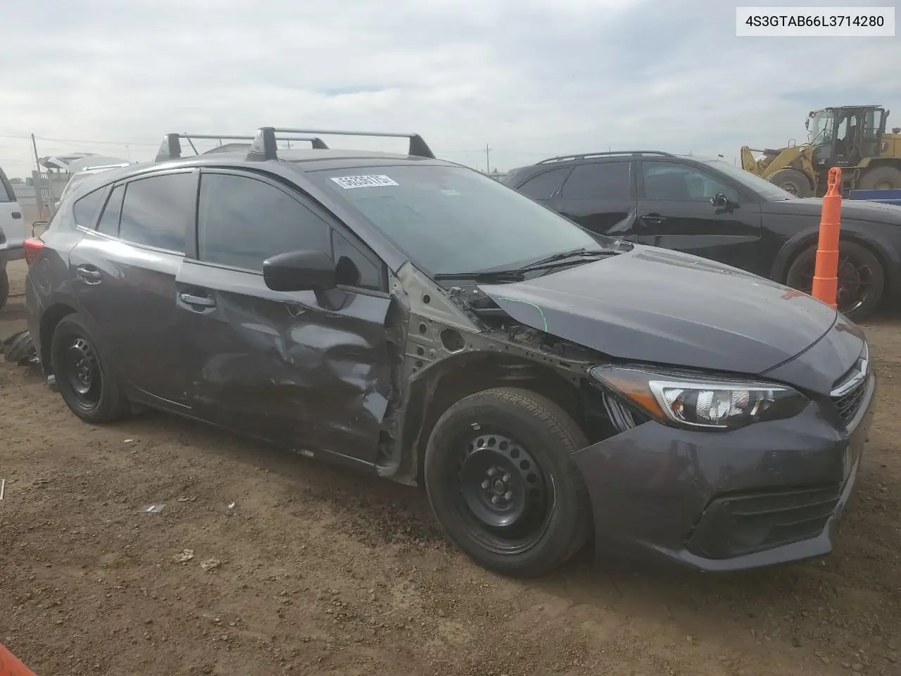 2020 Subaru Impreza VIN: 4S3GTAB66L3714280 Lot: 56336175