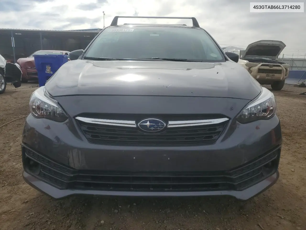 2020 Subaru Impreza VIN: 4S3GTAB66L3714280 Lot: 56336175
