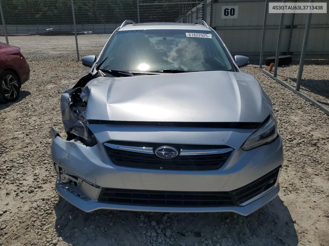 2020 Subaru Impreza Limited VIN: 4S3GTAU63L3713438 Lot: 61822925