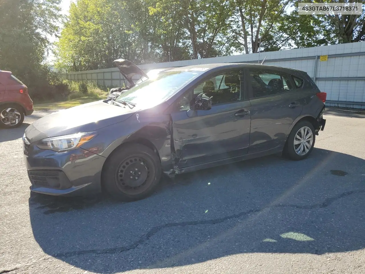 2020 Subaru Impreza VIN: 4S3GTAB67L3718371 Lot: 62015285