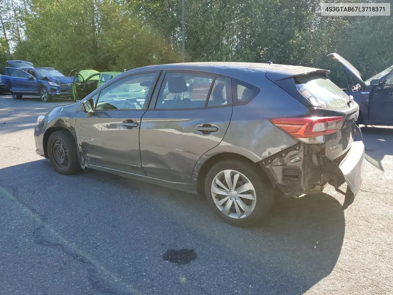 2020 Subaru Impreza VIN: 4S3GTAB67L3718371 Lot: 62015285