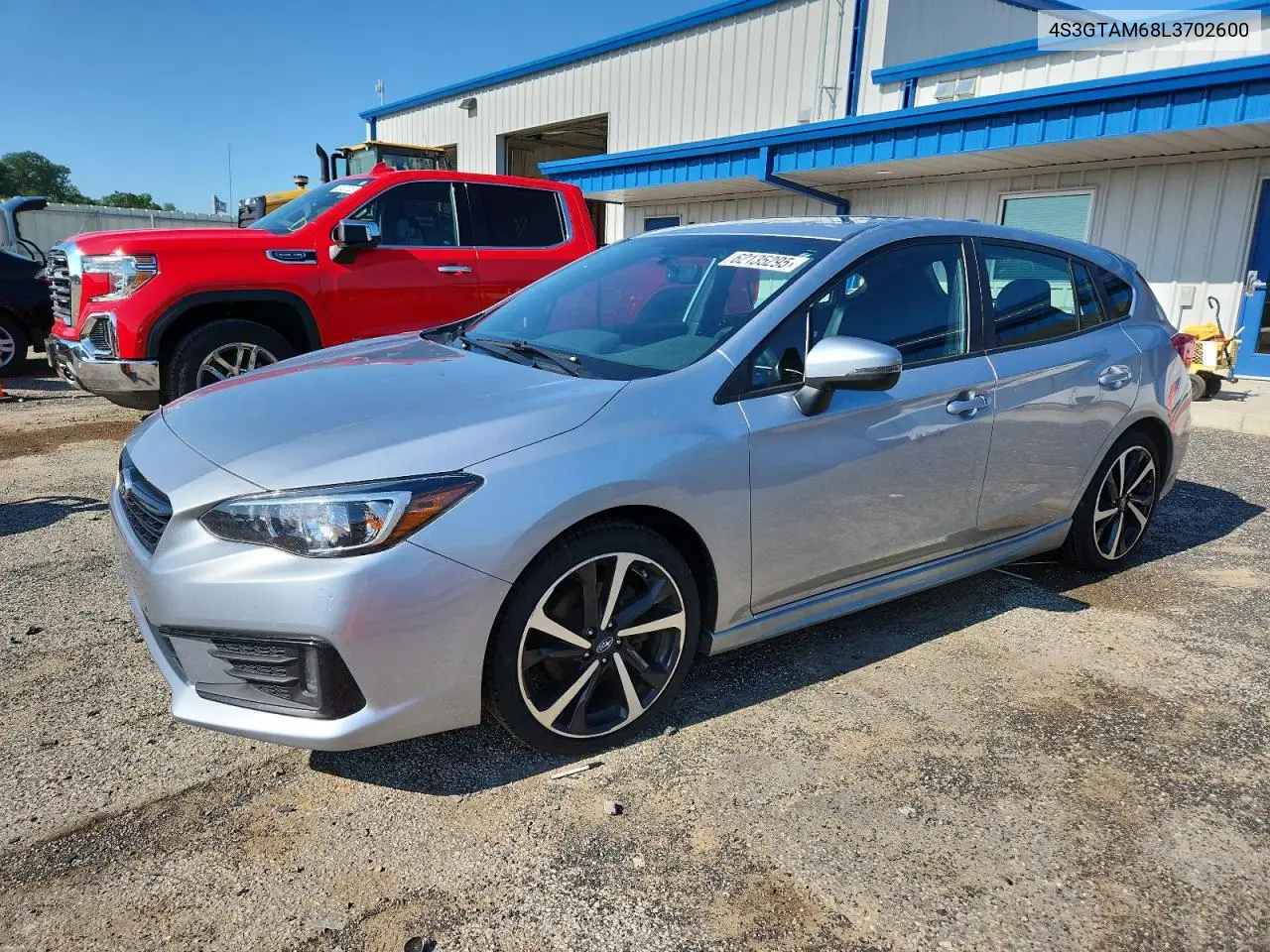 2020 Subaru Impreza Sport VIN: 4S3GTAM68L3702600 Lot: 62135295