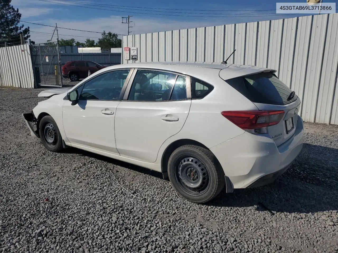 2020 Subaru Impreza VIN: 4S3GTAB69L3713866 Lot: 62483255