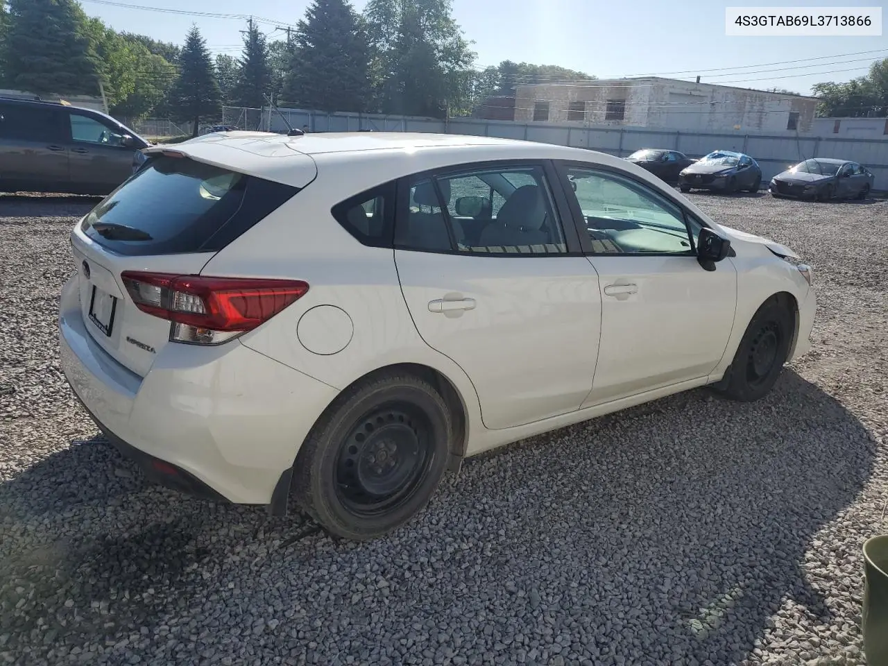 2020 Subaru Impreza VIN: 4S3GTAB69L3713866 Lot: 62483255