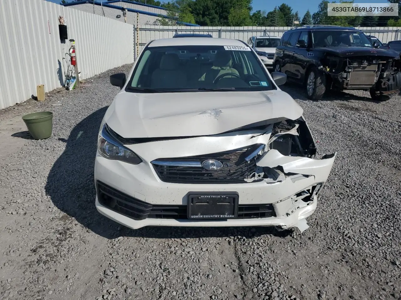 2020 Subaru Impreza VIN: 4S3GTAB69L3713866 Lot: 62483255