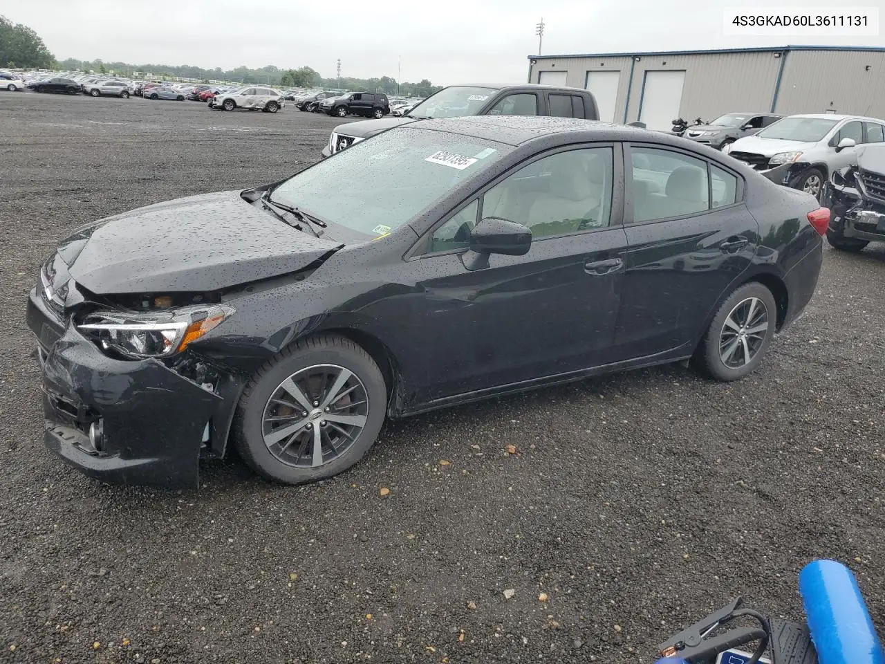 2020 Subaru Impreza Premium VIN: 4S3GKAD60L3611131 Lot: 62931395