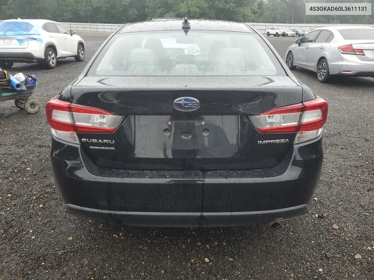 2020 Subaru Impreza Premium VIN: 4S3GKAD60L3611131 Lot: 62931395