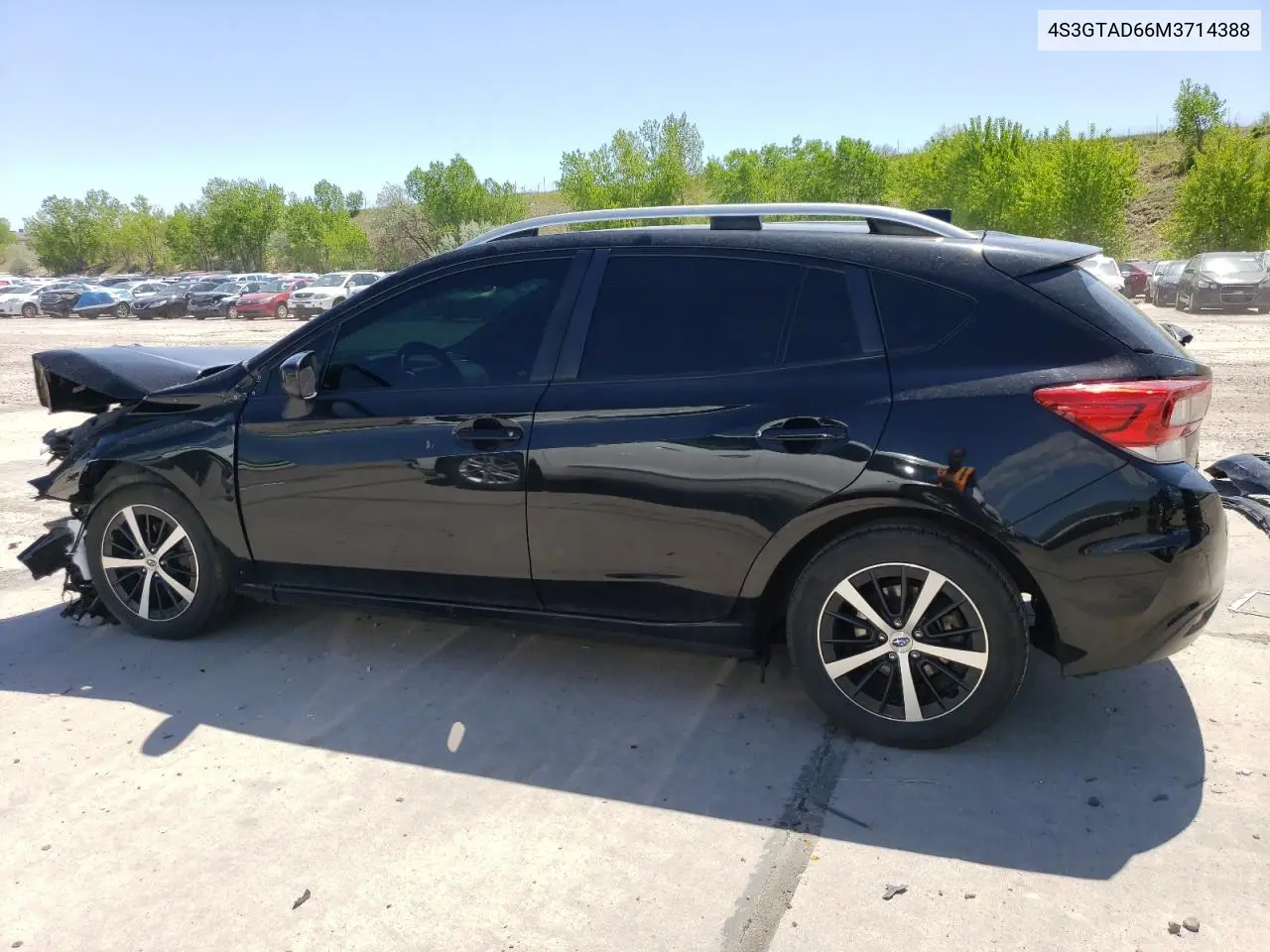 2021 Subaru Impreza Premium VIN: 4S3GTAD66M3714388 Lot: 56729745
