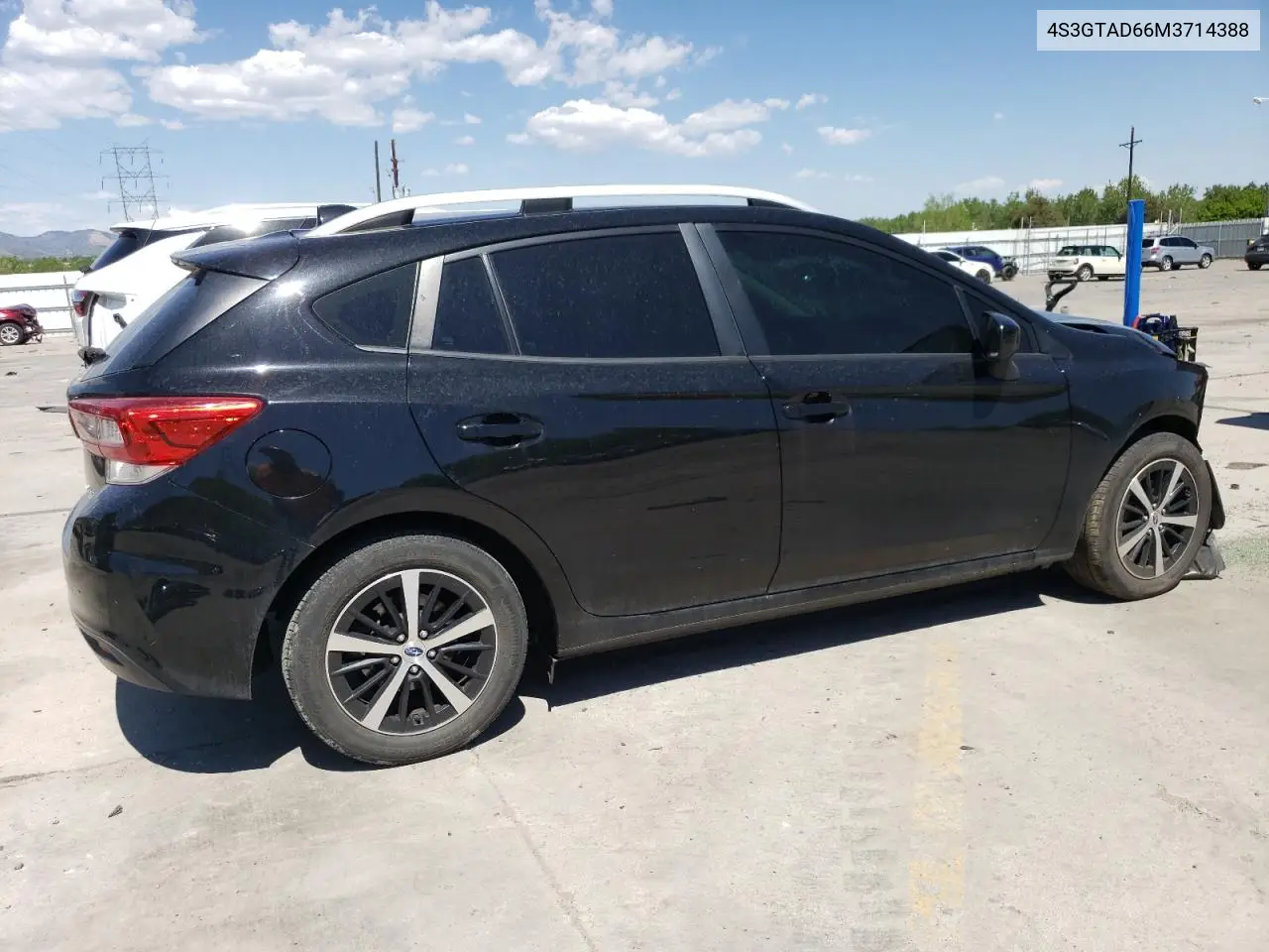 2021 Subaru Impreza Premium VIN: 4S3GTAD66M3714388 Lot: 56729745