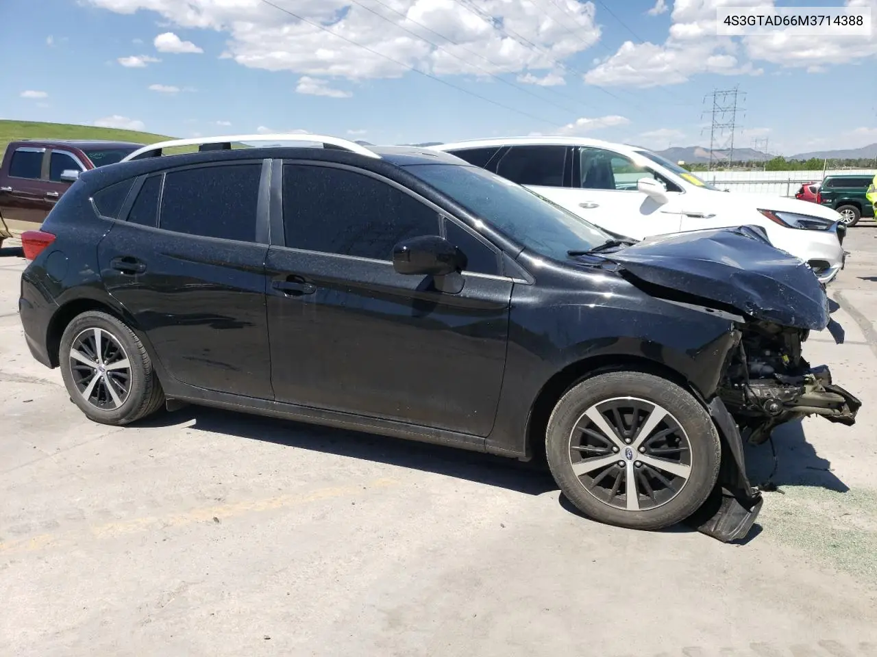 2021 Subaru Impreza Premium VIN: 4S3GTAD66M3714388 Lot: 56729745
