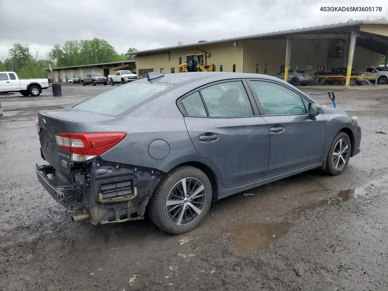 2021 Subaru Impreza Premium VIN: 4S3GKAD65M3605178 Lot: 56871975