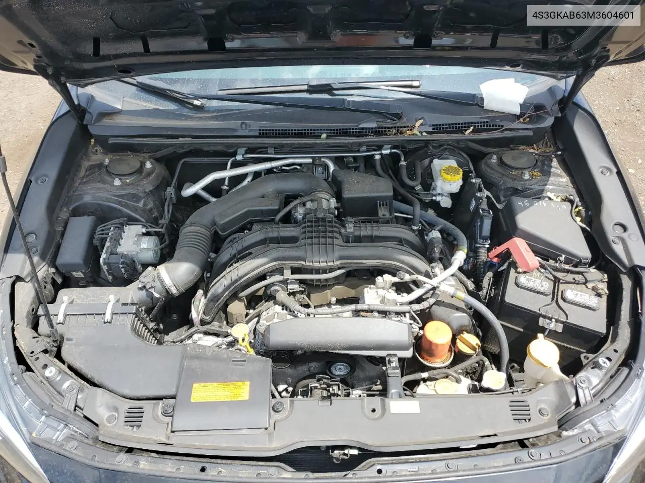 2021 Subaru Impreza VIN: 4S3GKAB63M3604601 Lot: 61808005