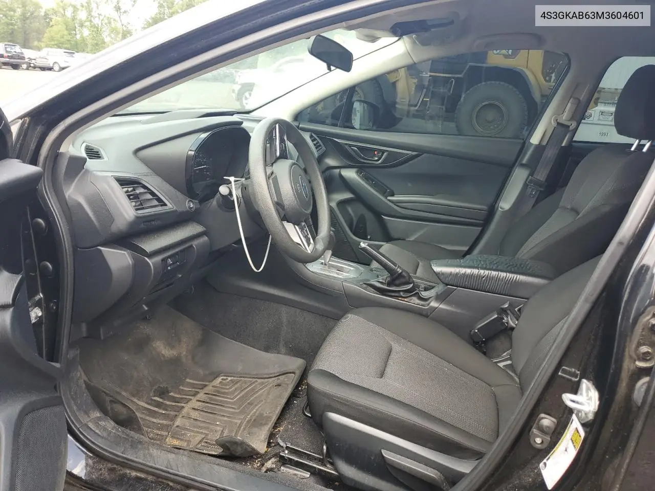 2021 Subaru Impreza VIN: 4S3GKAB63M3604601 Lot: 61808005