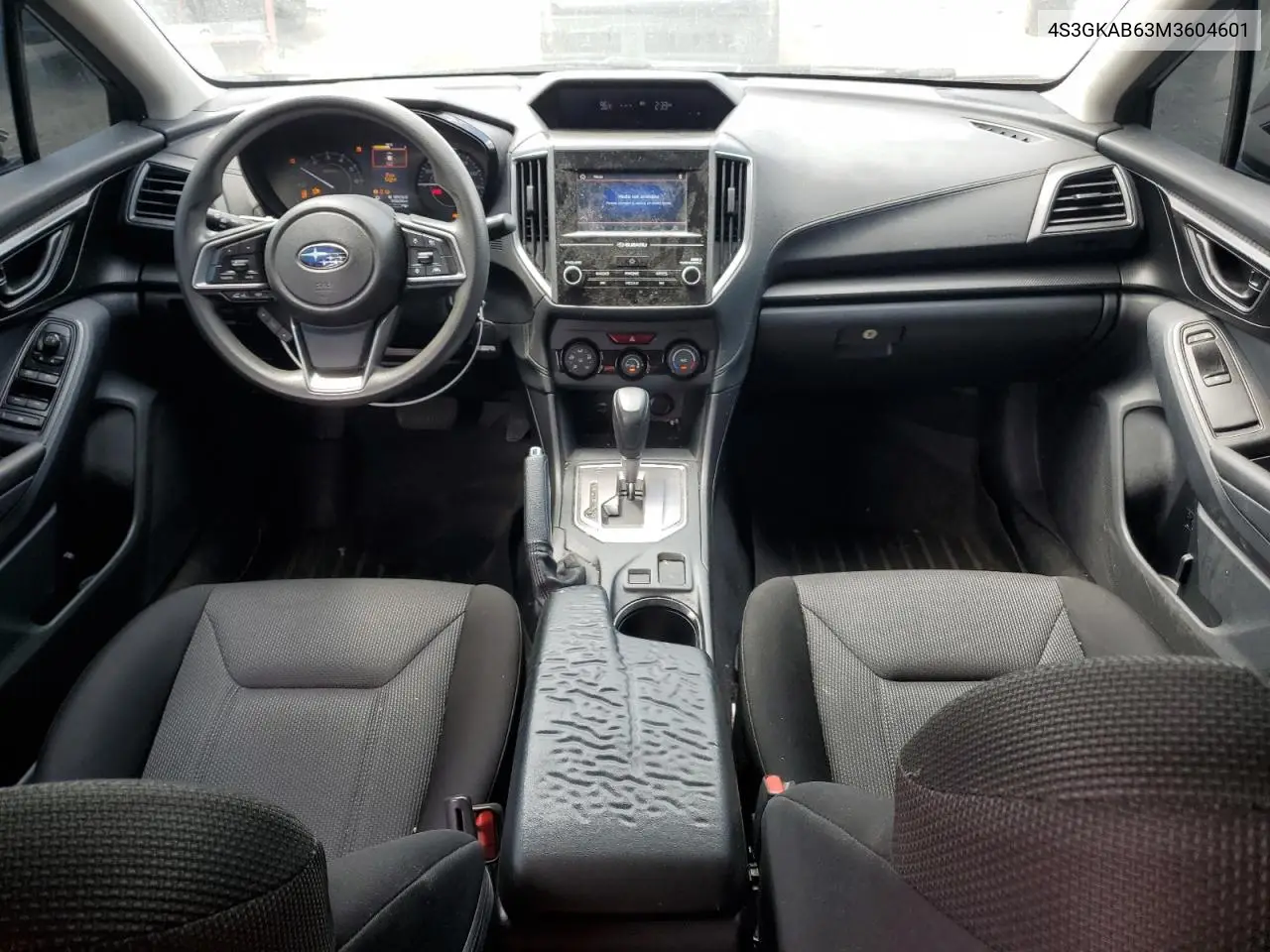 2021 Subaru Impreza VIN: 4S3GKAB63M3604601 Lot: 61808005