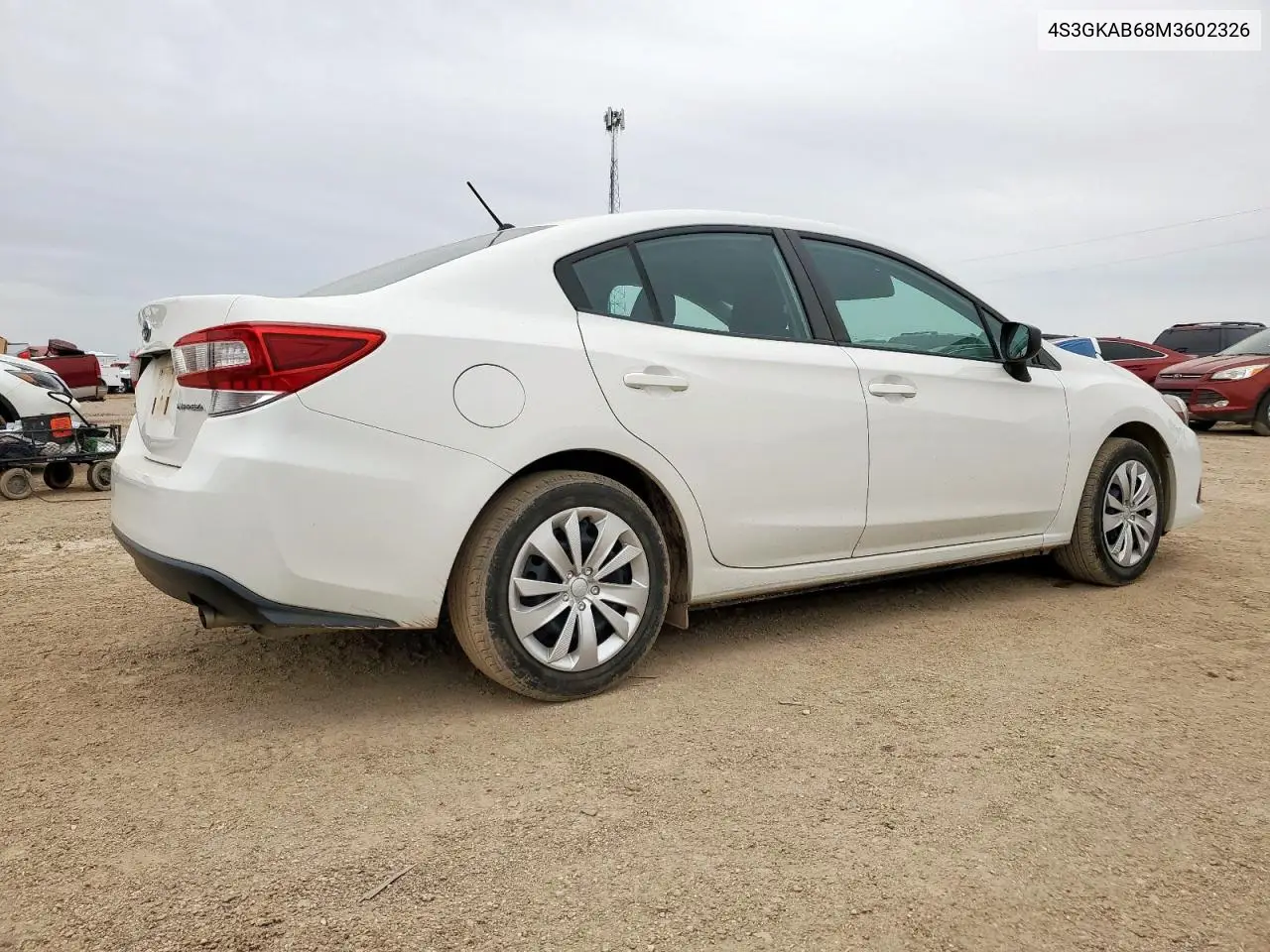 2021 Subaru Impreza VIN: 4S3GKAB68M3602326 Lot: 62389105