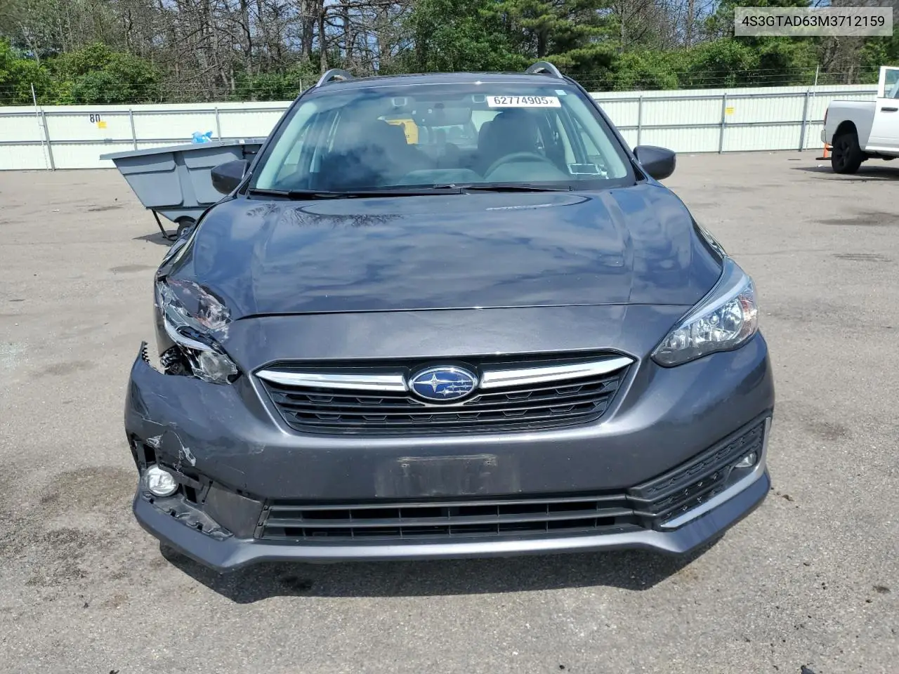 2021 Subaru Impreza Premium VIN: 4S3GTAD63M3712159 Lot: 62774905
