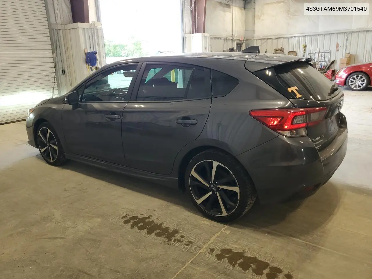 2021 Subaru Impreza Sport VIN: 4S3GTAM69M3701540 Lot: 63095265