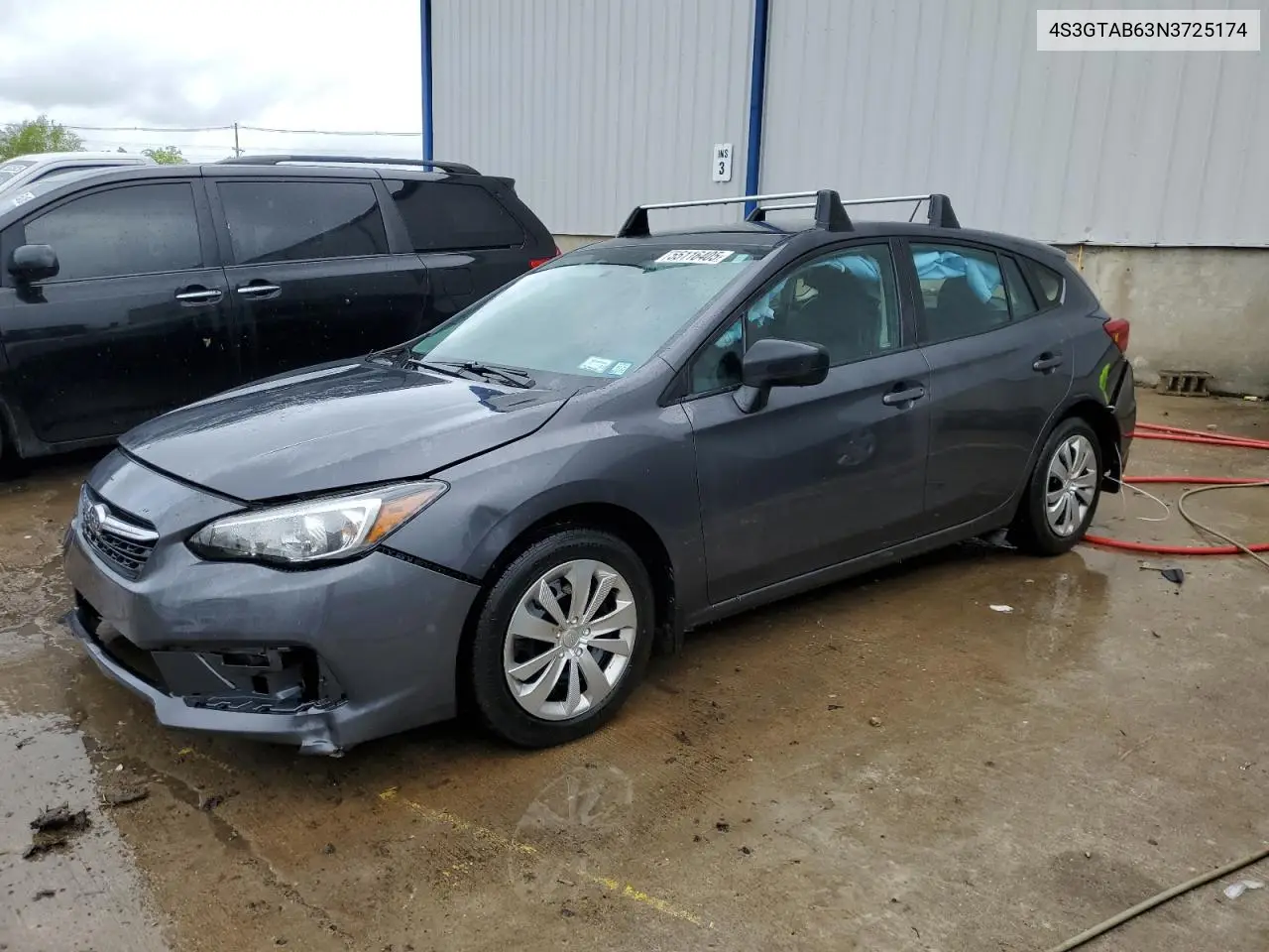 2022 Subaru Impreza VIN: 4S3GTAB63N3725174 Lot: 55116405