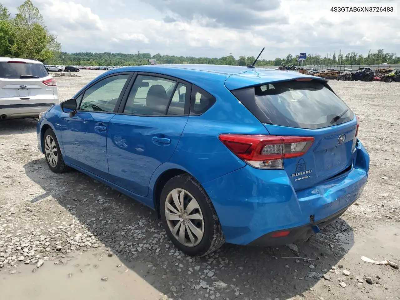 2022 Subaru Impreza VIN: 4S3GTAB6XN3726483 Lot: 56176975