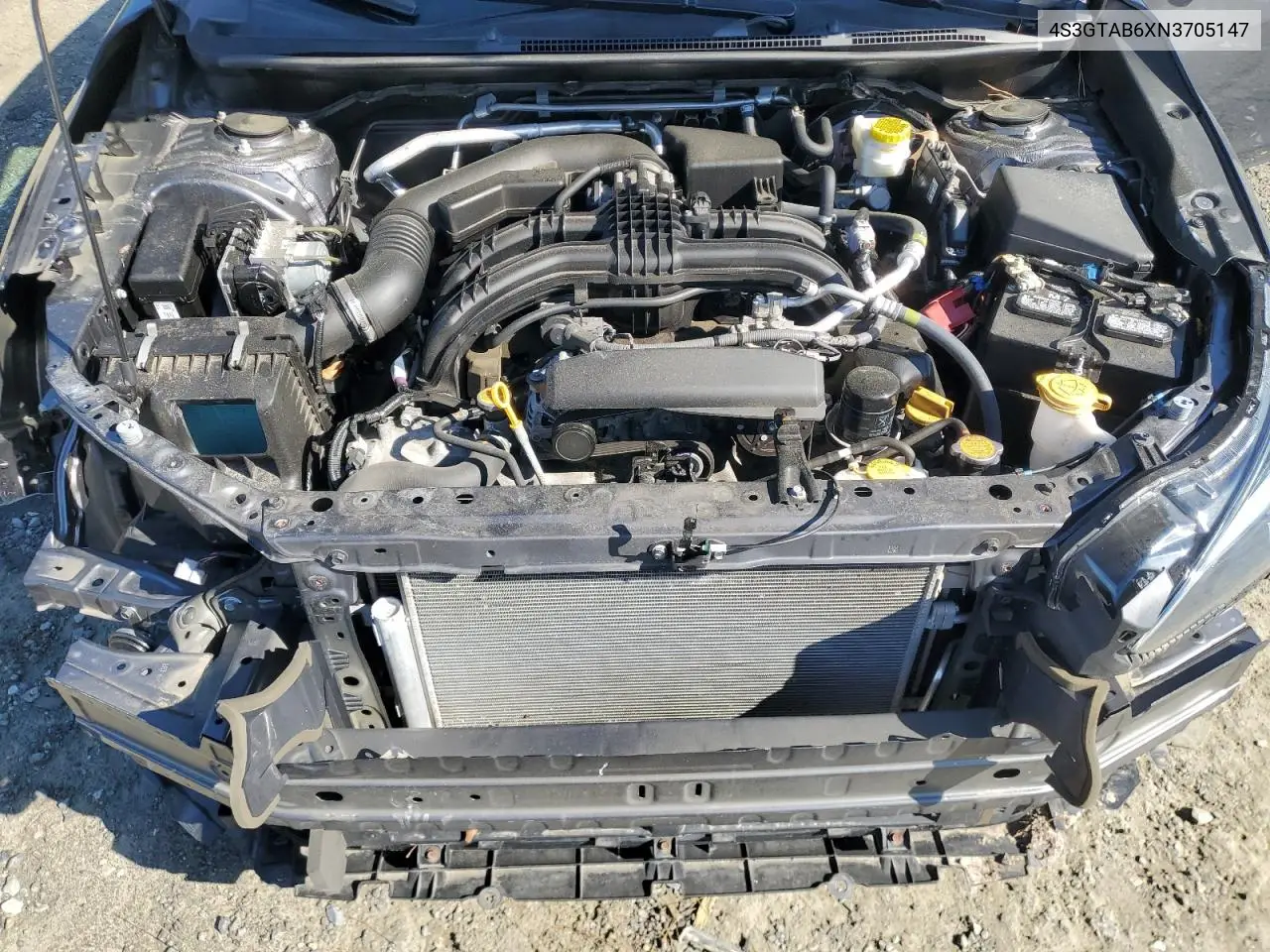 2022 Subaru Impreza VIN: 4S3GTAB6XN3705147 Lot: 56573885