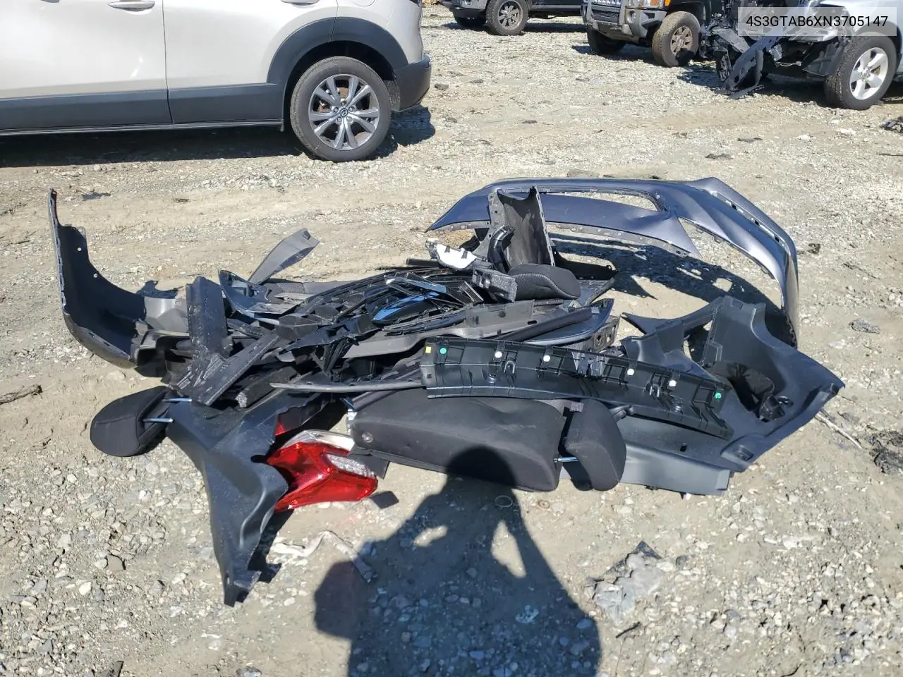 2022 Subaru Impreza VIN: 4S3GTAB6XN3705147 Lot: 56573885