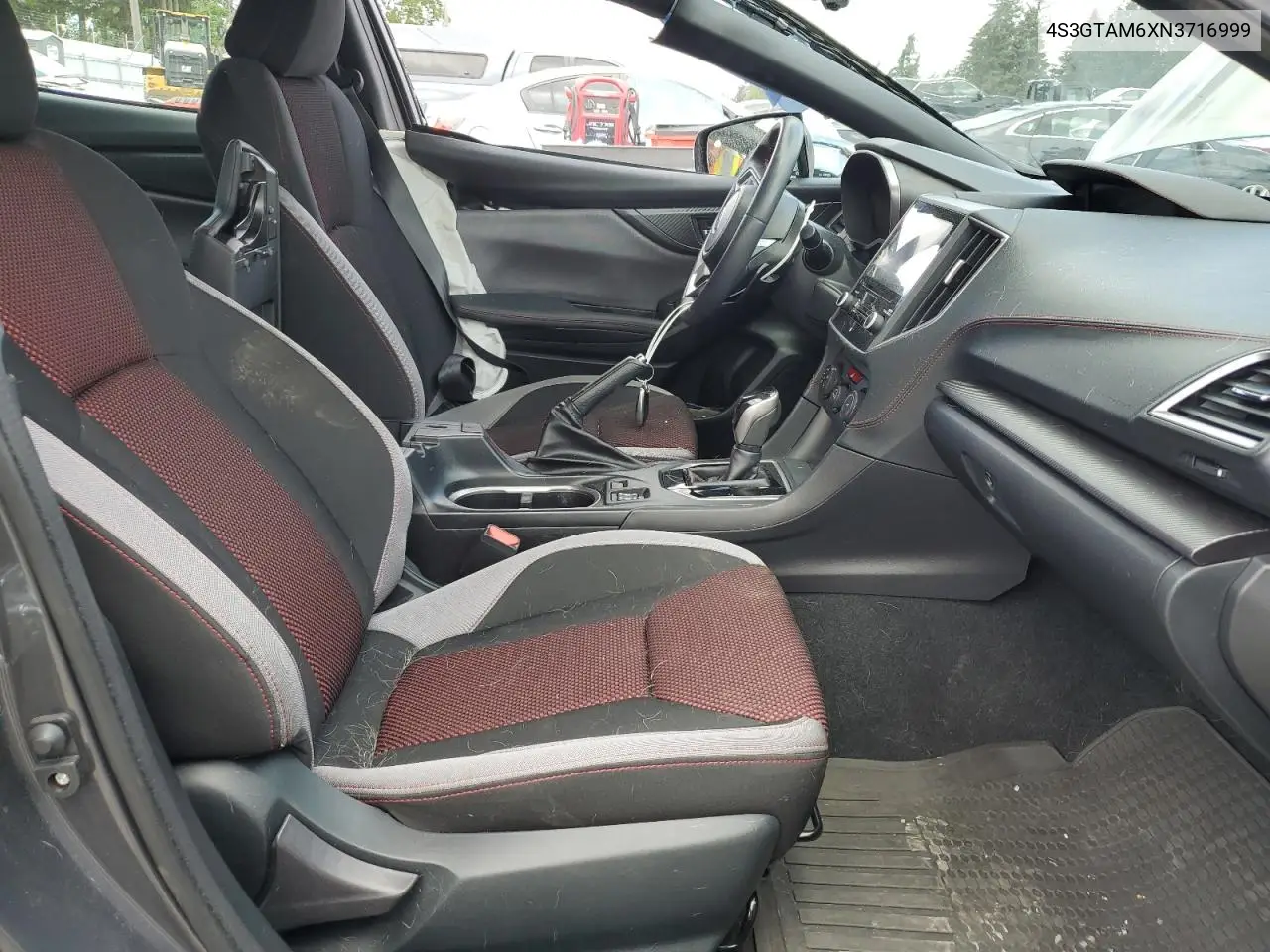 2022 Subaru Impreza Sport VIN: 4S3GTAM6XN3716999 Lot: 56902405