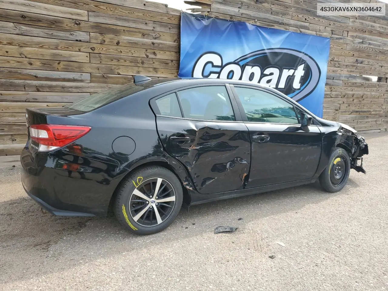 4s3gkav6xn3604642 4S3GKAV6XN3604642 2022 Subaru Impreza Premium
