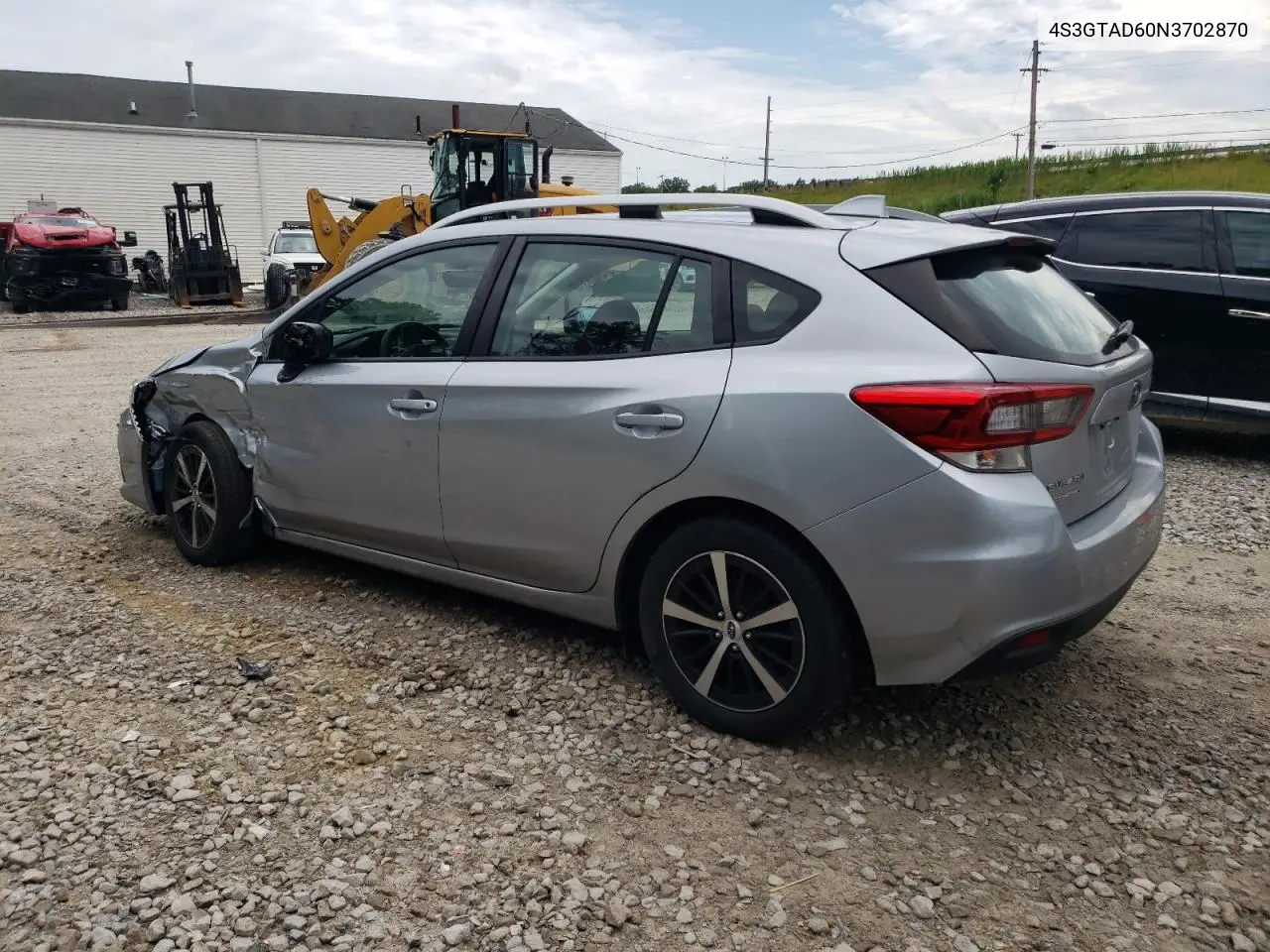 2022 Subaru Impreza Premium VIN: 4S3GTAD60N3702870 Lot: 62925245
