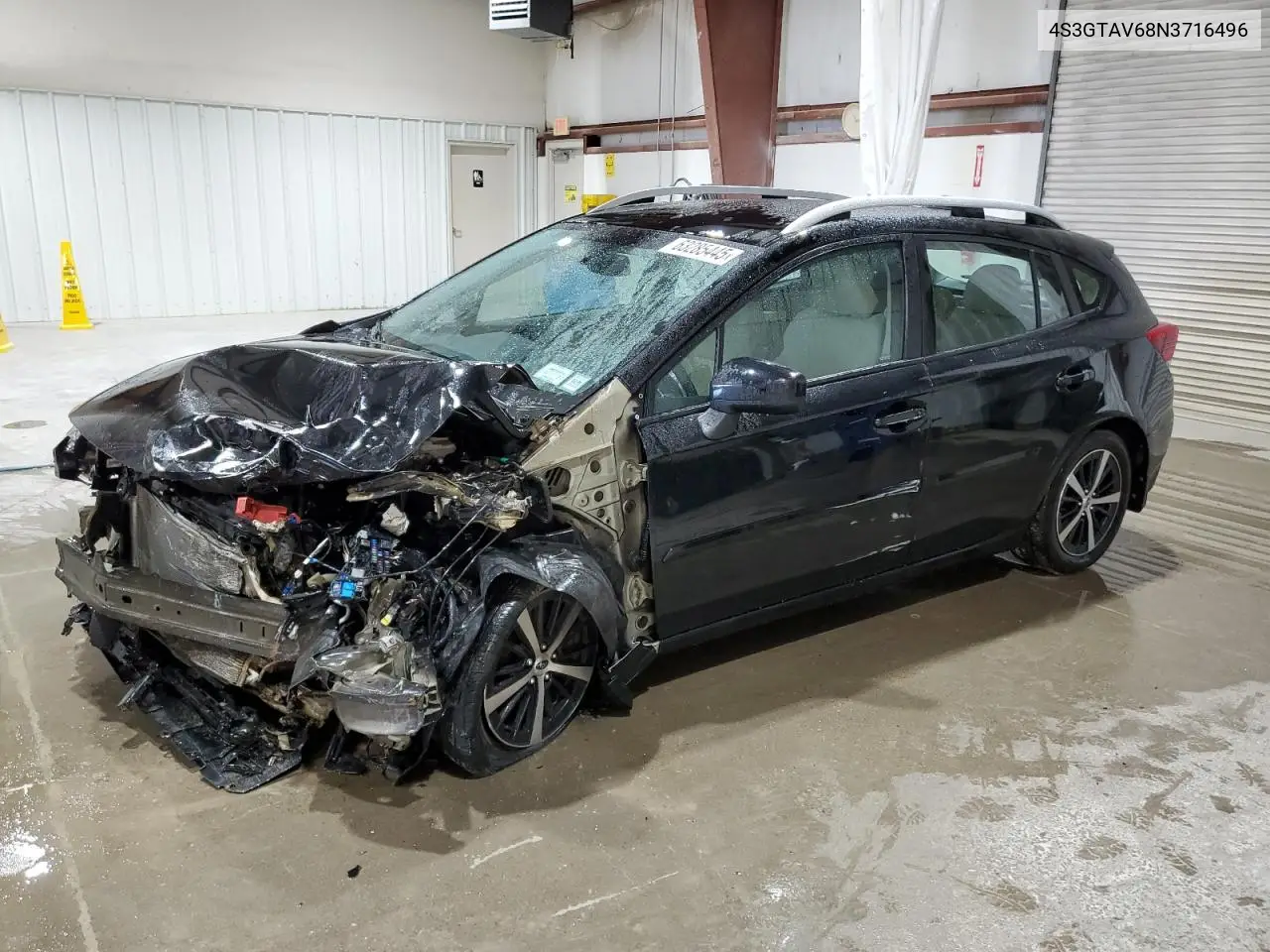 2022 Subaru Impreza Premium VIN: 4S3GTAV68N3716496 Lot: 63285445