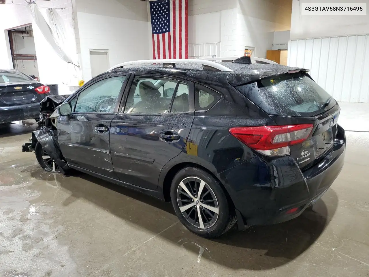 2022 Subaru Impreza Premium VIN: 4S3GTAV68N3716496 Lot: 63285445