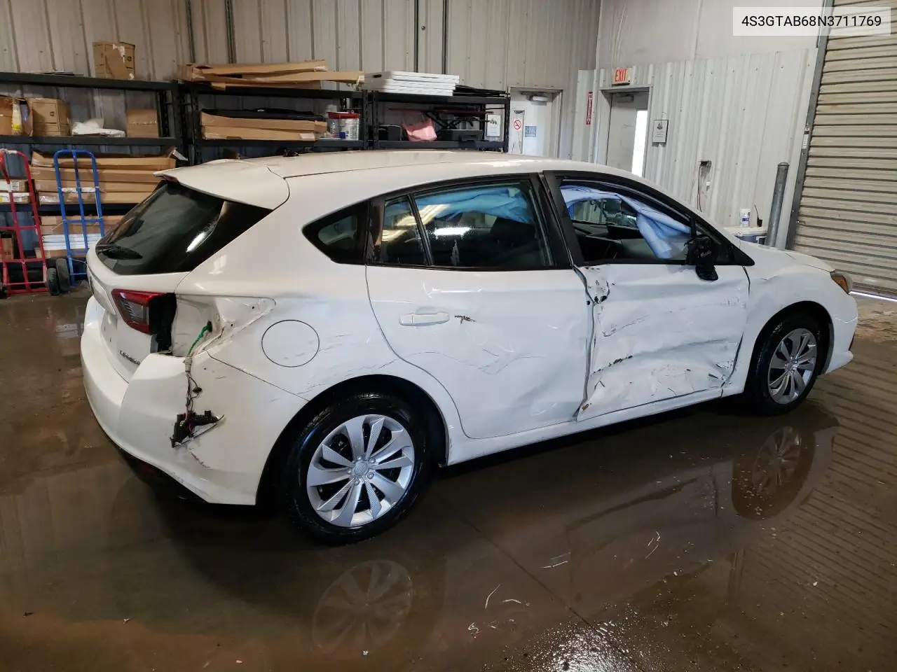2022 Subaru Impreza VIN: 4S3GTAB68N3711769 Lot: 82340643