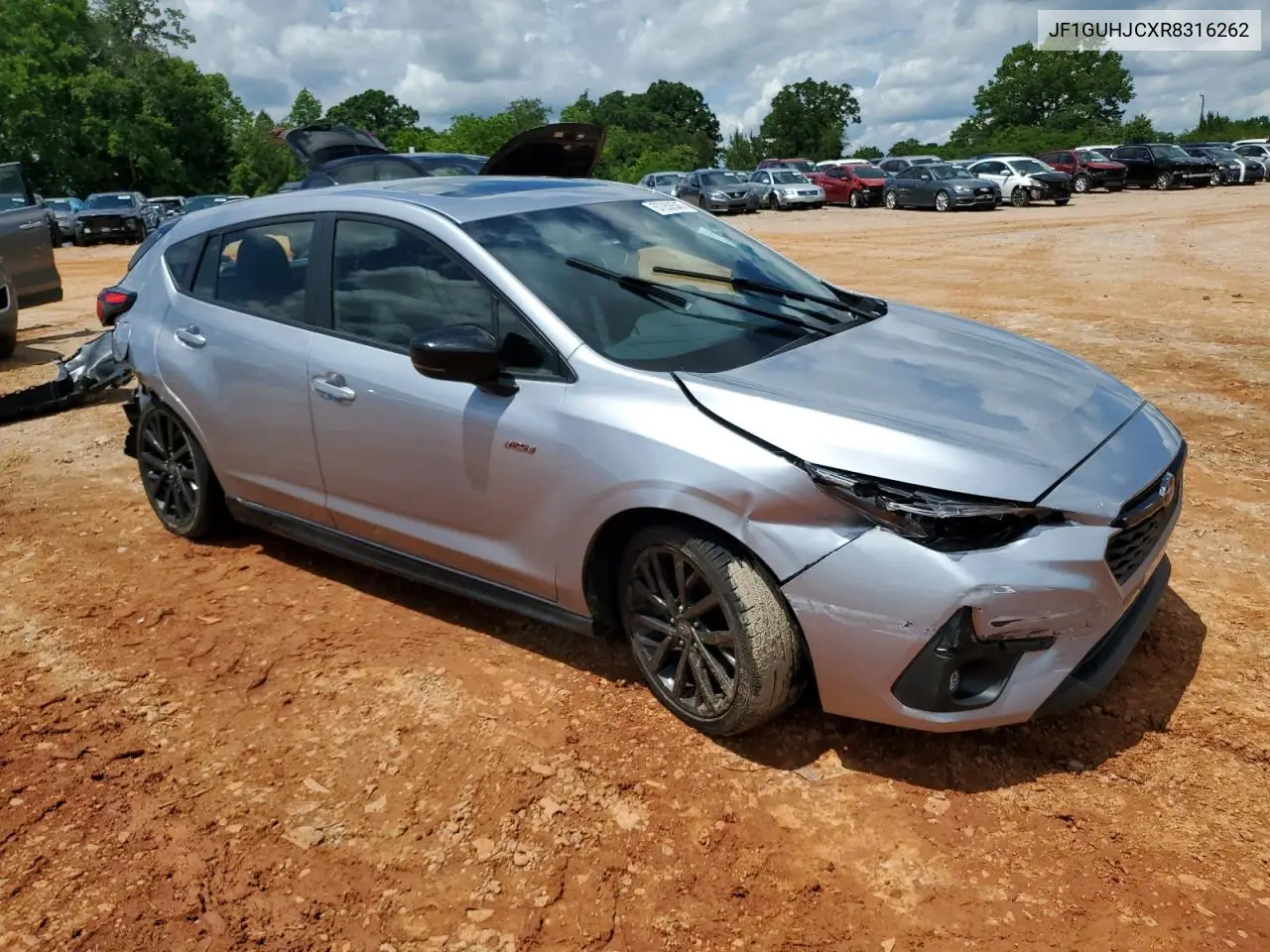 2024 Subaru Impreza Rs VIN: JF1GUHJCXR8316262 Lot: 57058545