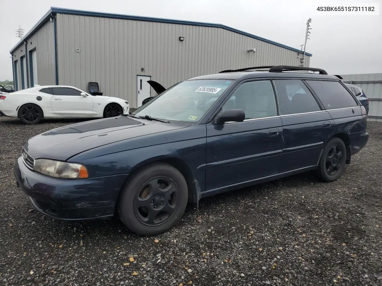 1995 Subaru Legacy Ls VIN: 4S3BK6551S7311182 Lot: 62820985