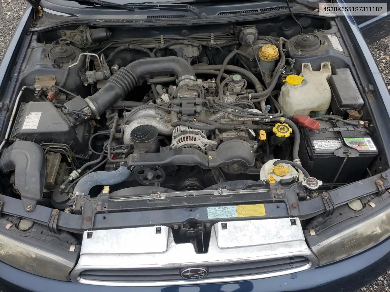 1995 Subaru Legacy Ls VIN: 4S3BK6551S7311182 Lot: 62820985
