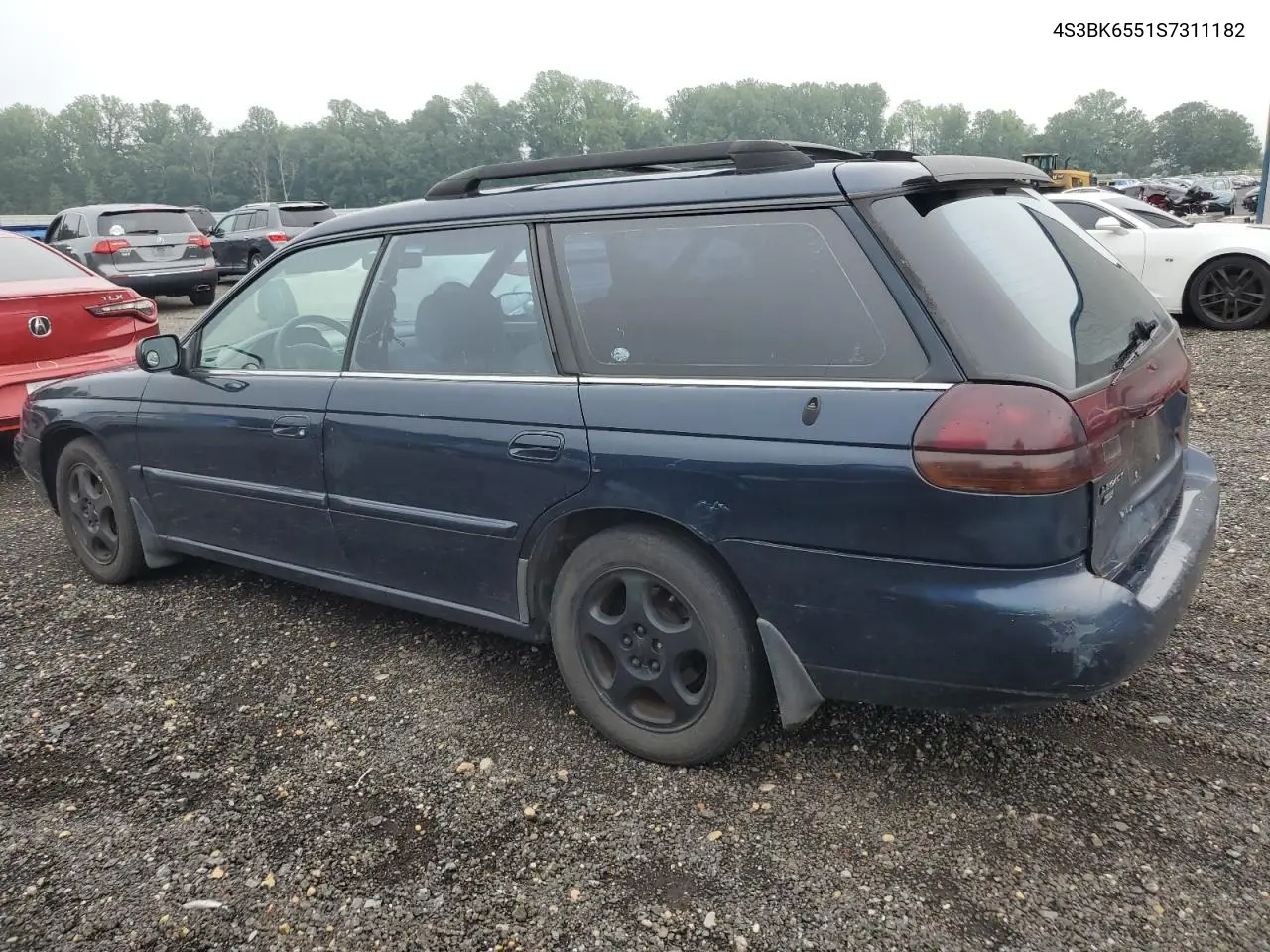 1995 Subaru Legacy Ls VIN: 4S3BK6551S7311182 Lot: 62820985