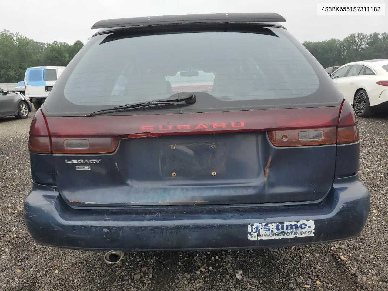 1995 Subaru Legacy Ls VIN: 4S3BK6551S7311182 Lot: 62820985