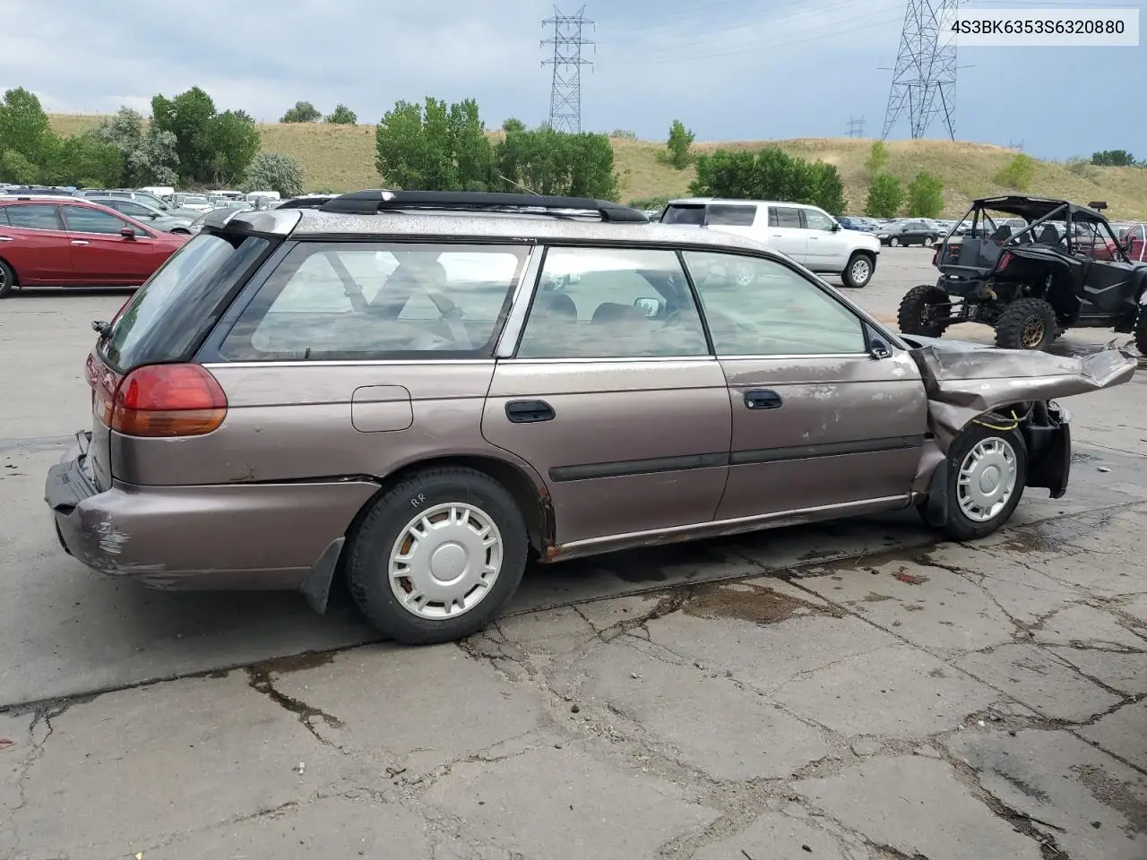 1995 Subaru Legacy L VIN: 4S3BK6353S6320880 Lot: 65086335
