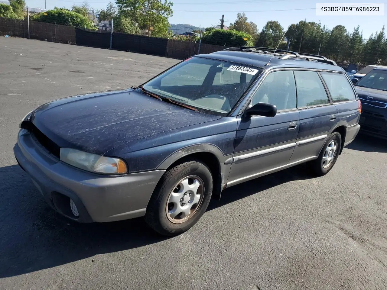 1996 Subaru Legacy Outback VIN: 4S3BG4859T6986223 Lot: 57683345