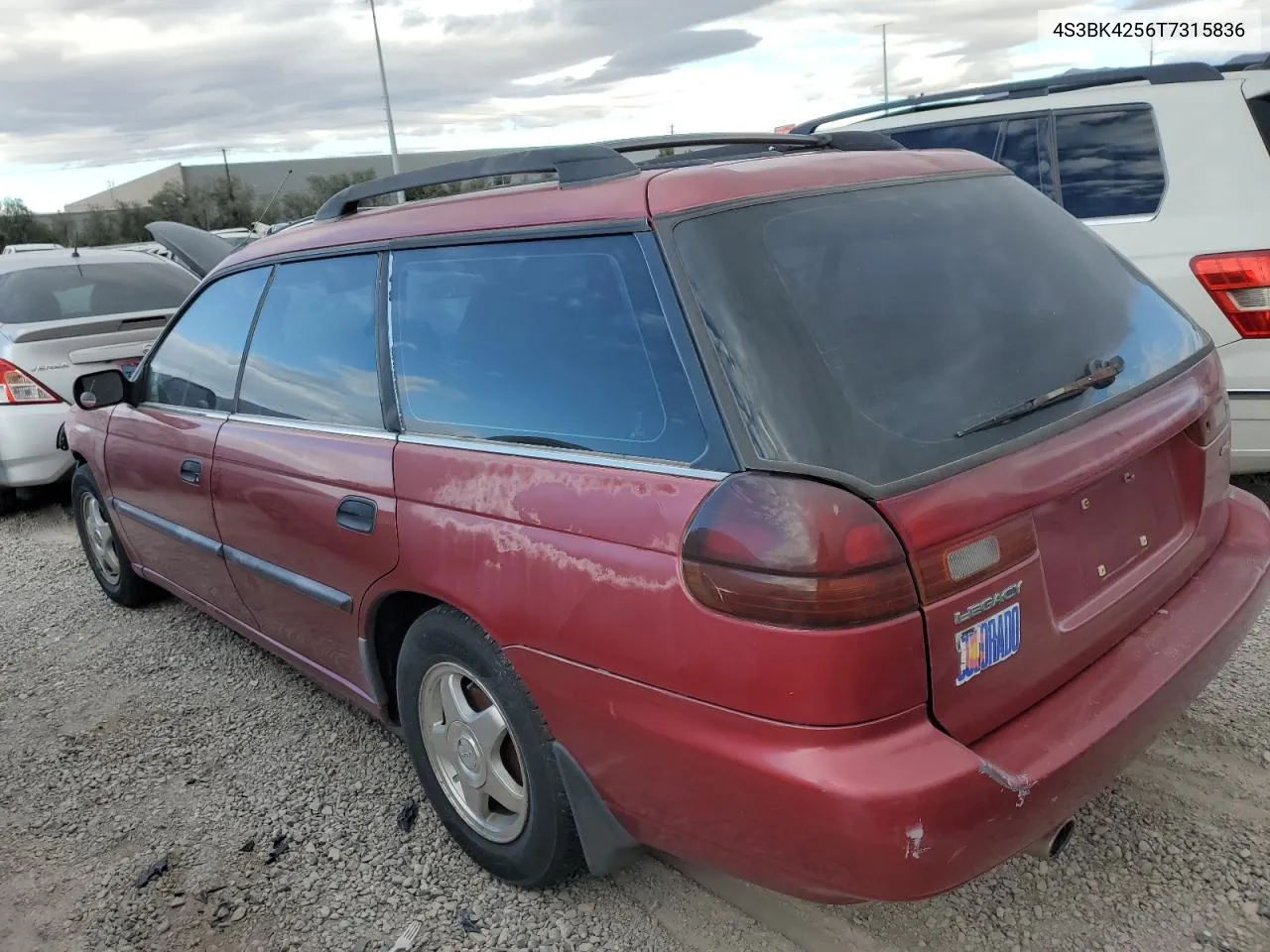 1996 Subaru Legacy Brighton VIN: 4S3BK4256T7315836 Lot: 76635424