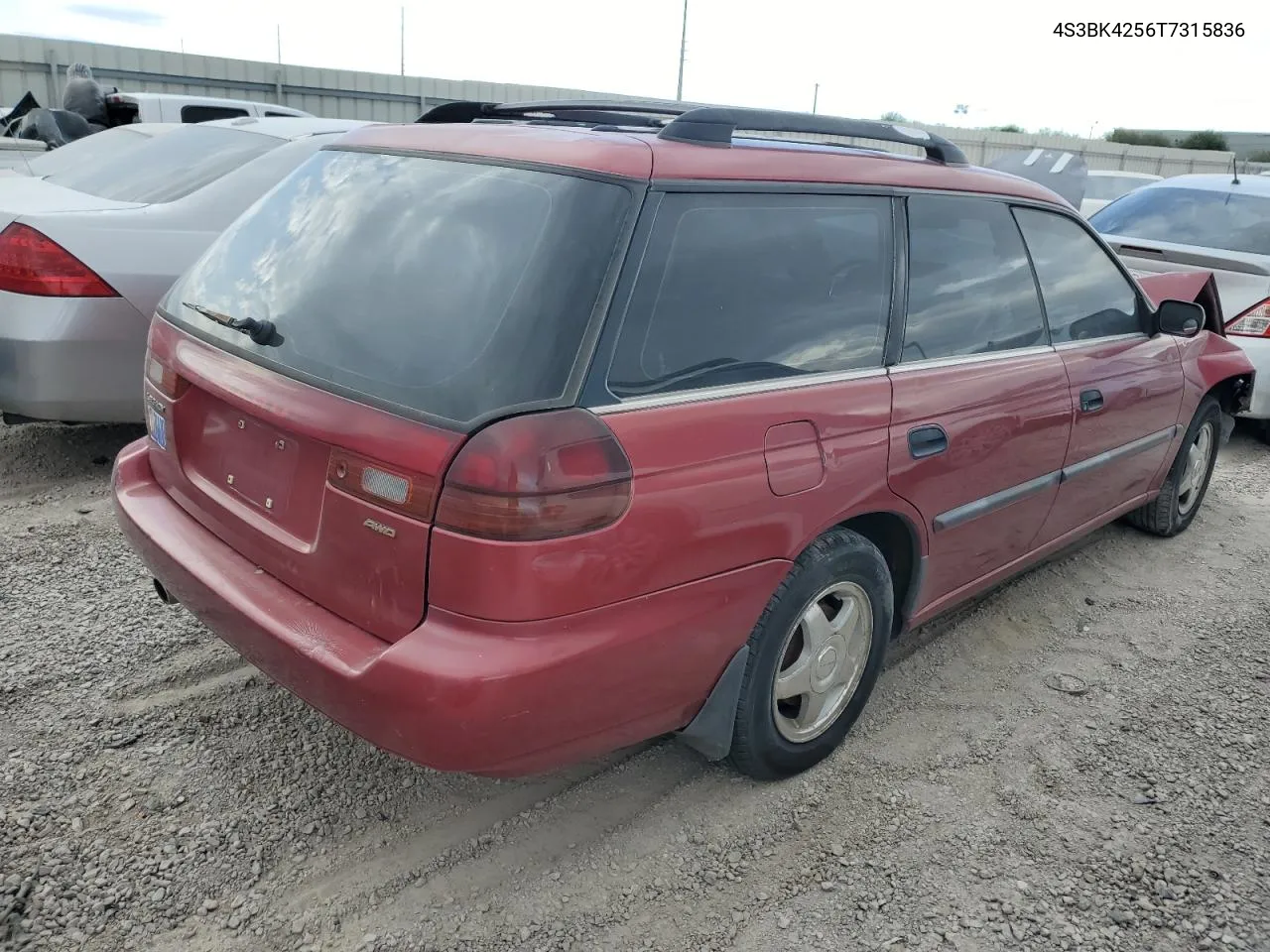 1996 Subaru Legacy Brighton VIN: 4S3BK4256T7315836 Lot: 76635424