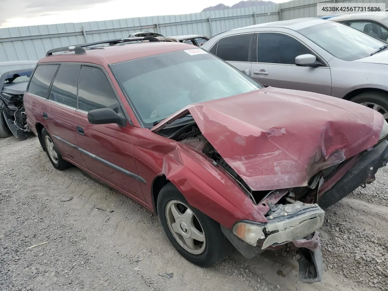 1996 Subaru Legacy Brighton VIN: 4S3BK4256T7315836 Lot: 76635424