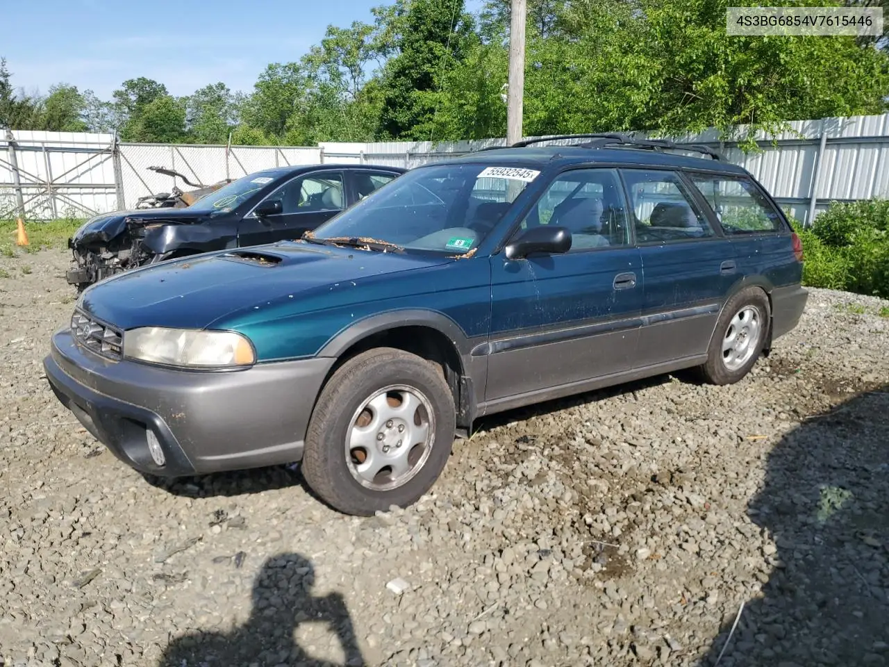1997 Subaru Legacy Outback VIN: 4S3BG6854V7615446 Lot: 55932545
