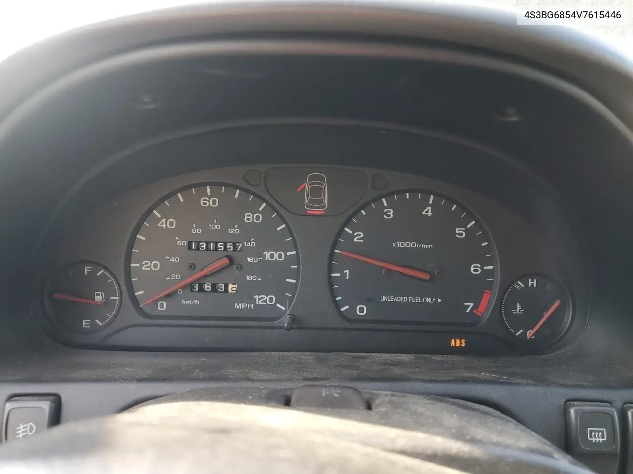 1997 Subaru Legacy Outback VIN: 4S3BG6854V7615446 Lot: 55932545
