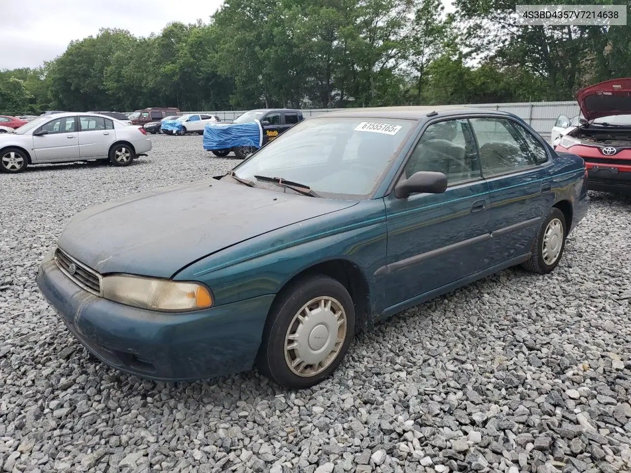1997 Subaru Legacy L VIN: 4S3BD4357V7214638 Lot: 61555165