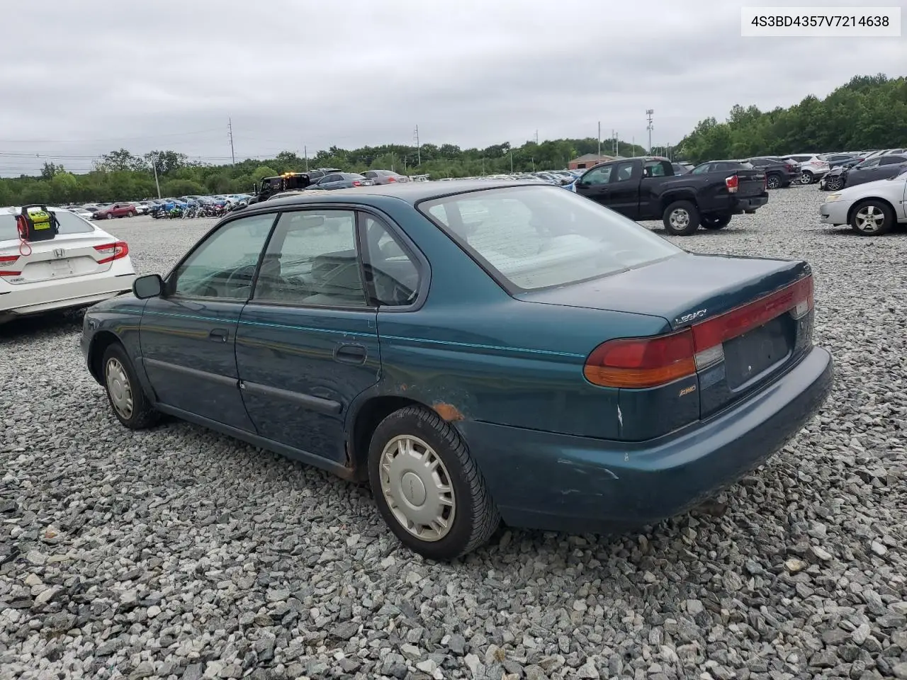 1997 Subaru Legacy L VIN: 4S3BD4357V7214638 Lot: 61555165